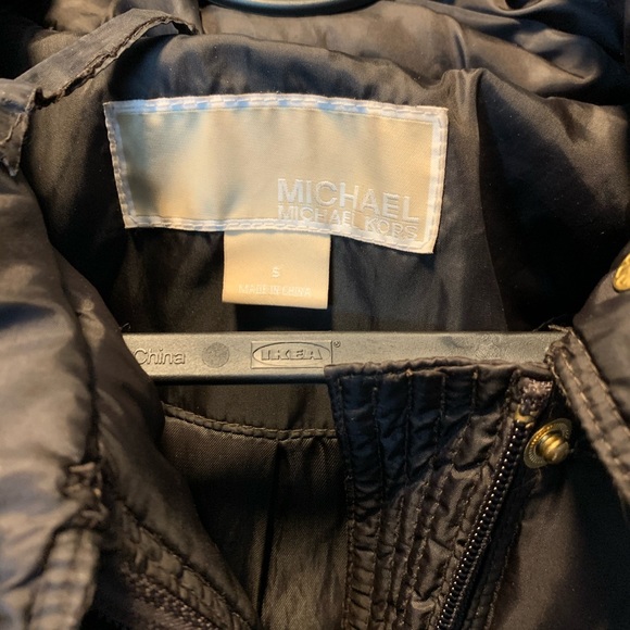 Michael Kors Puffer Jacket Brown Size S - Picture 5 of 6